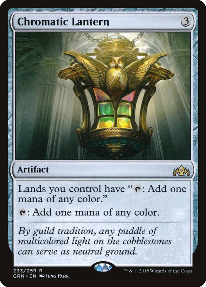 Chromatic Lantern [Guilds of Ravnica] | All Aboard Games