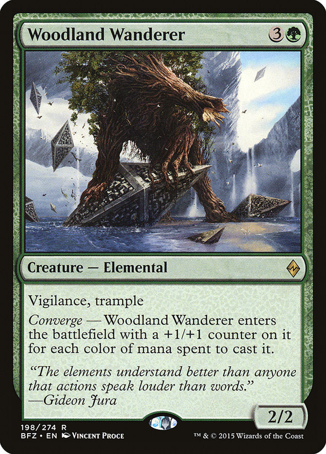 Woodland Wanderer [Battle for Zendikar] | All Aboard Games