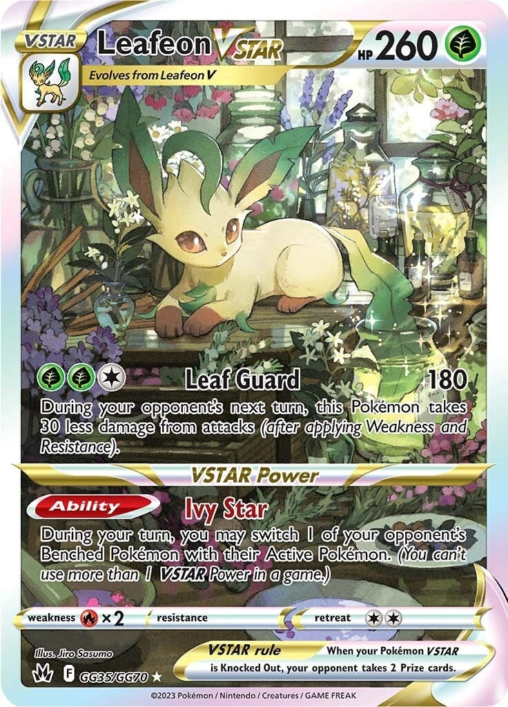 Leafeon VSTAR (GG35/GG70) [Sword & Shield: Crown Zenith] | All Aboard Games