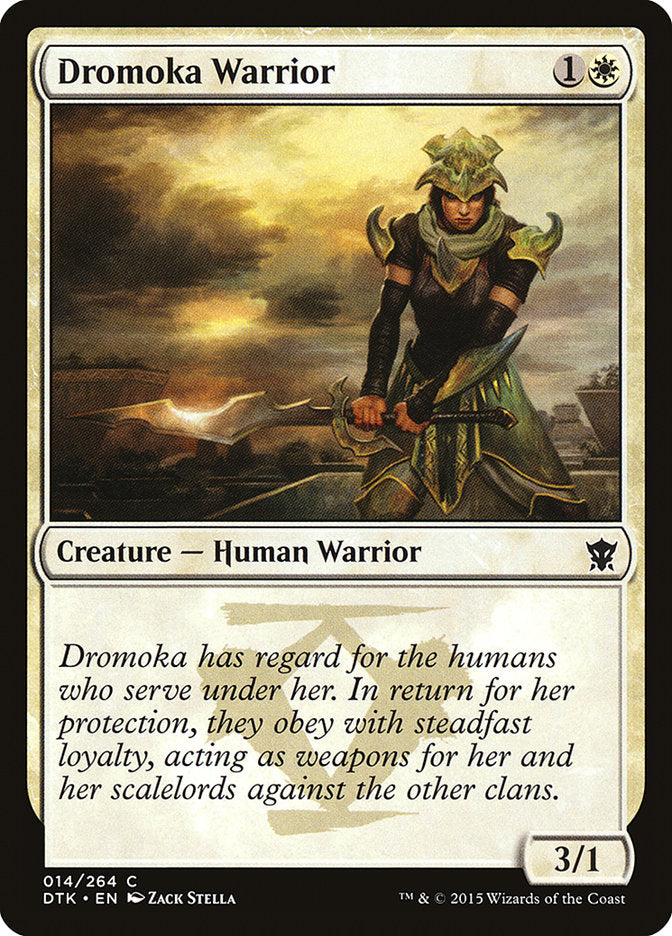 Dromoka Warrior [Dragons of Tarkir] | All Aboard Games