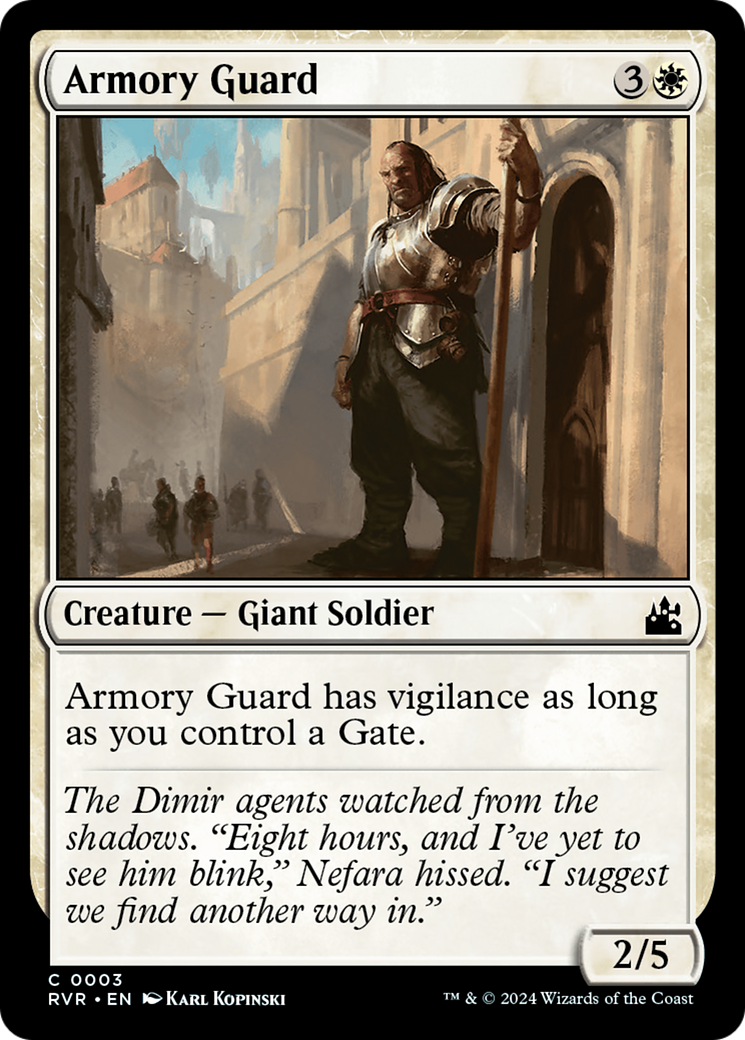 Armory Guard [Ravnica Remastered] | All Aboard Games