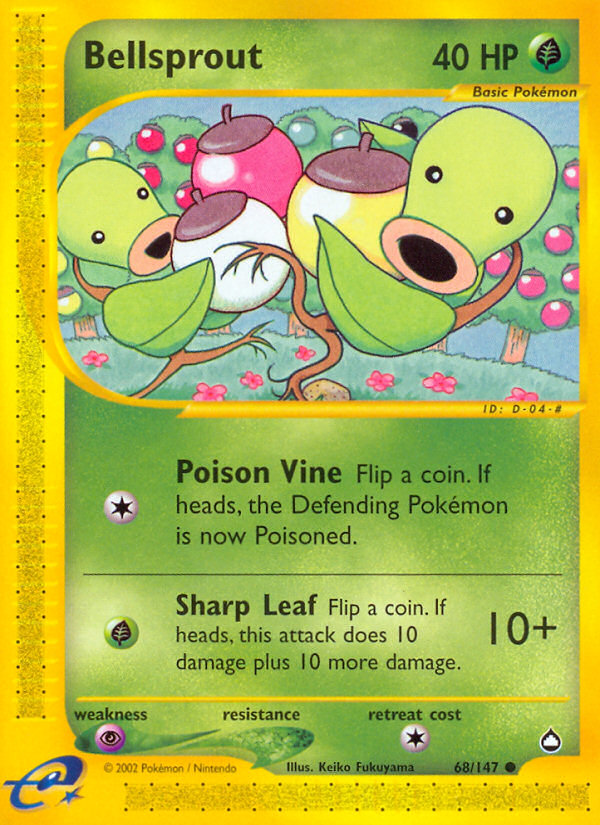 Bellsprout (68/147) [Aquapolis] | All Aboard Games