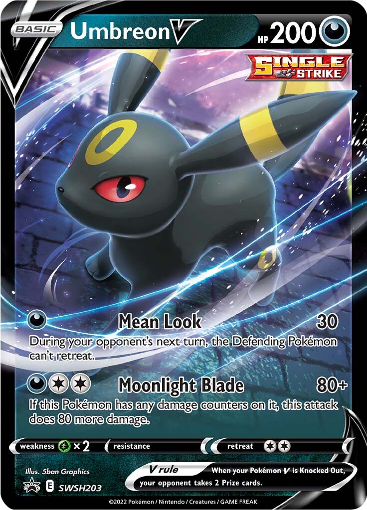 Umbreon V (SWSH203) [Sword & Shield: Black Star Promos] | All Aboard Games