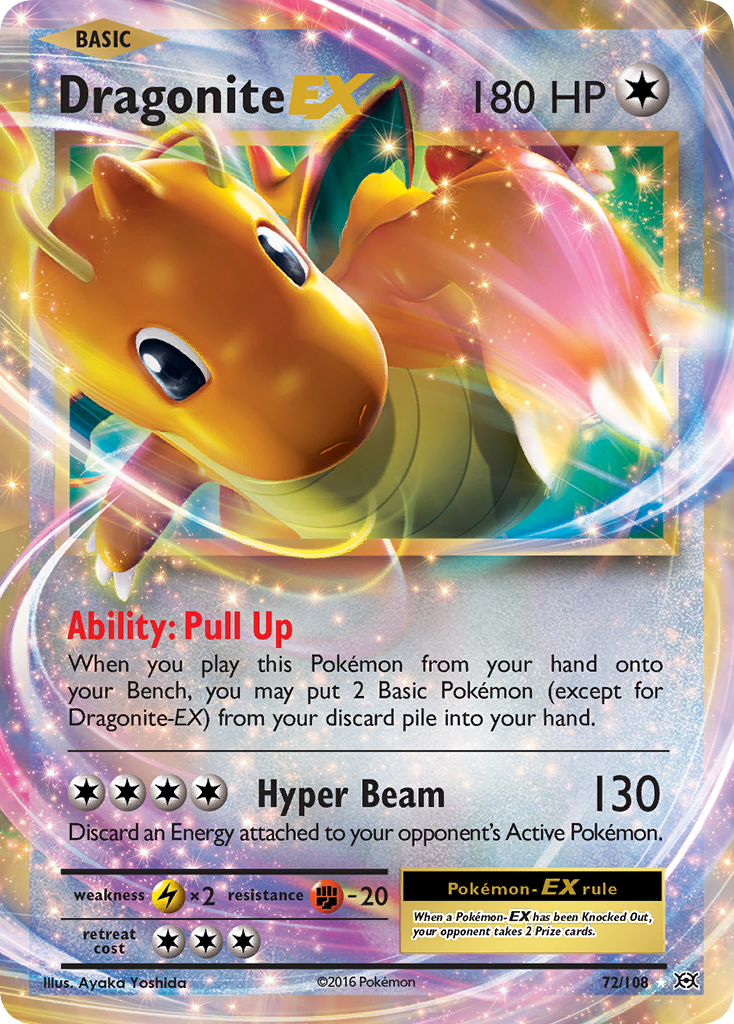 Dragonite EX (72/108) [XY: Evolutions] | All Aboard Games