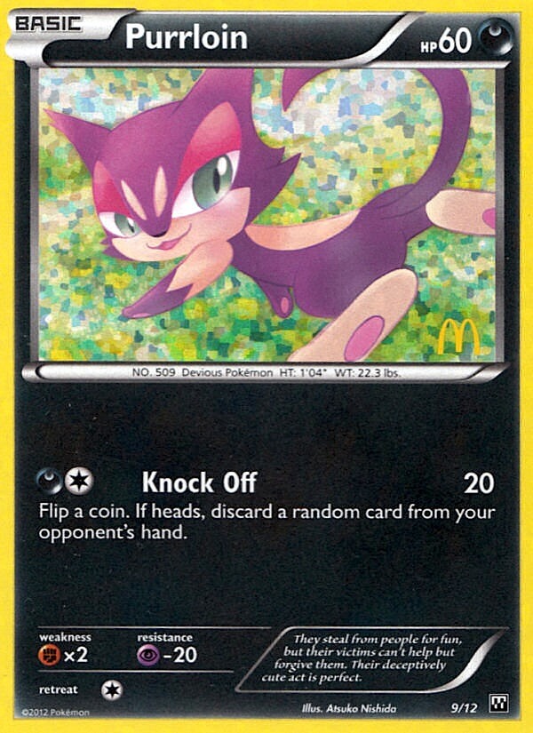 Purrloin (9/12) [McDonald's Promos: 2012 Collection] | All Aboard Games