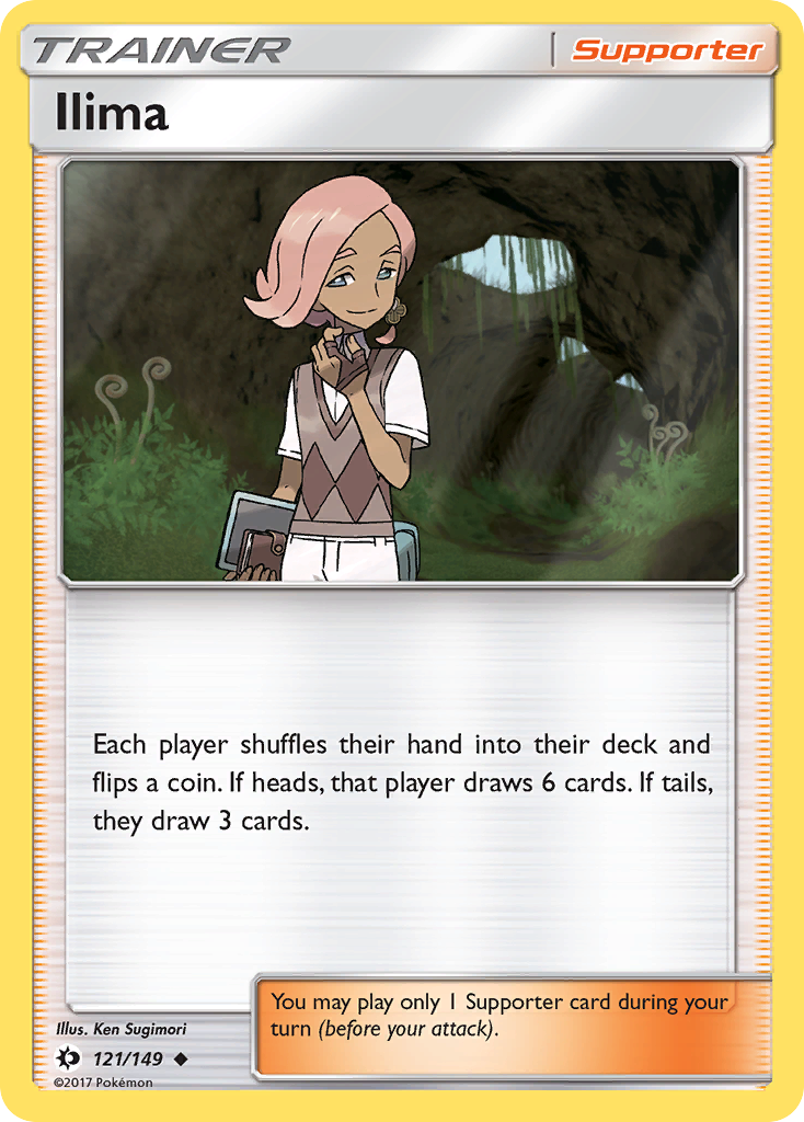 Ilima (121/149) [Sun & Moon: Base Set] | All Aboard Games