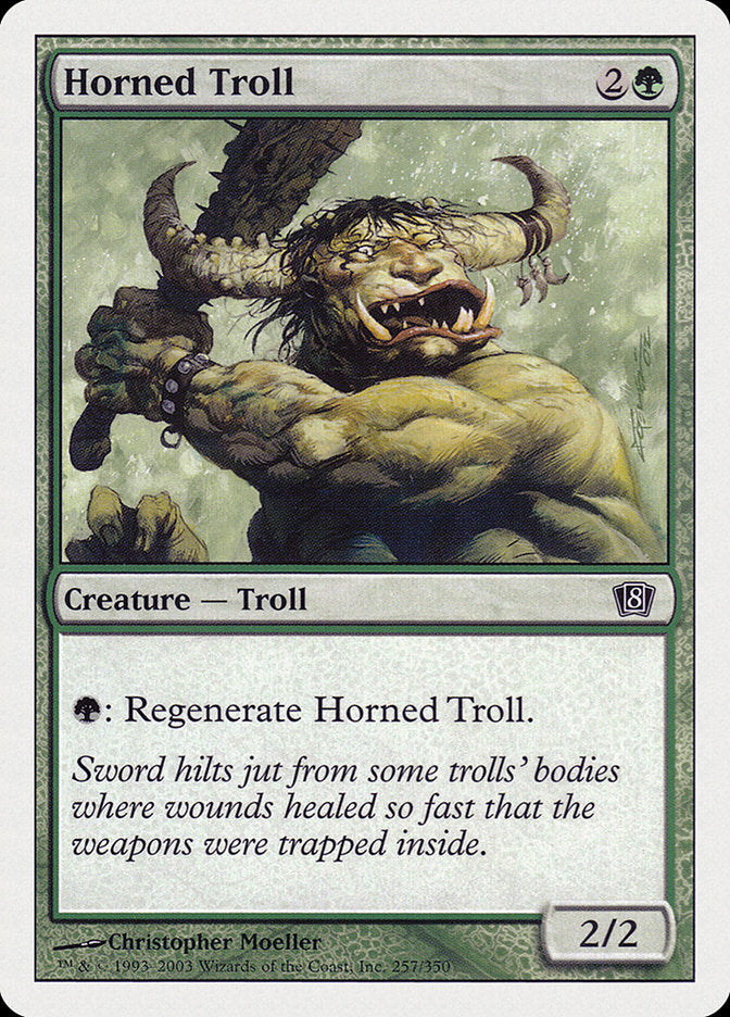 Horned Troll [Eighth Edition] | All Aboard Games