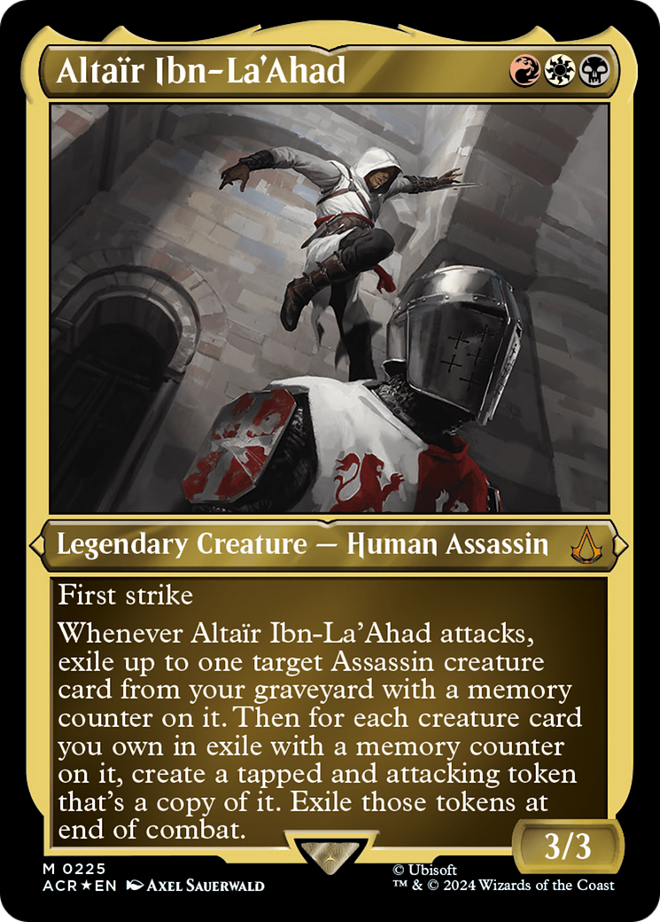 Altair Ibn-La'Ahad (Foil Etched) [Assassin's Creed] | All Aboard Games