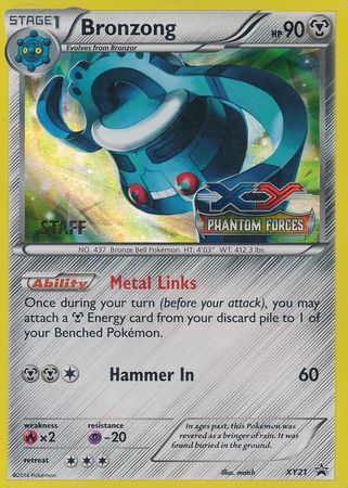 Bronzong (XY21) (Staff) [XY: Black Star Promos] | All Aboard Games