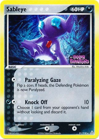 Sableye (31/110) (Stamped) [EX: Holon Phantoms] | All Aboard Games