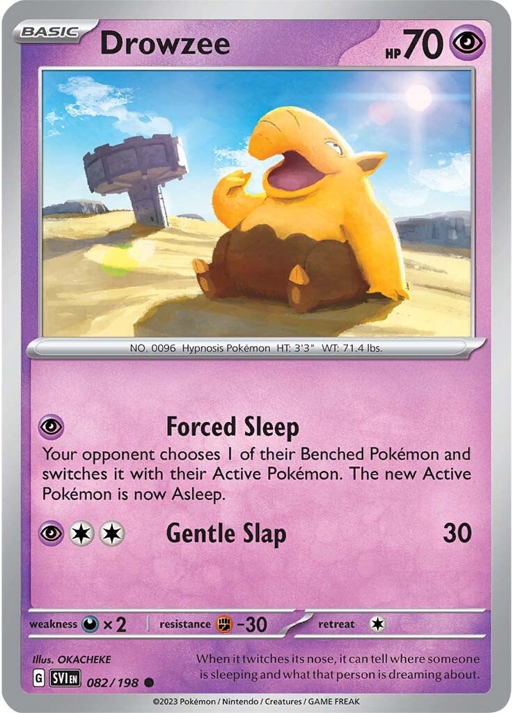 Drowzee (082/198) [Scarlet & Violet: Base Set] | All Aboard Games