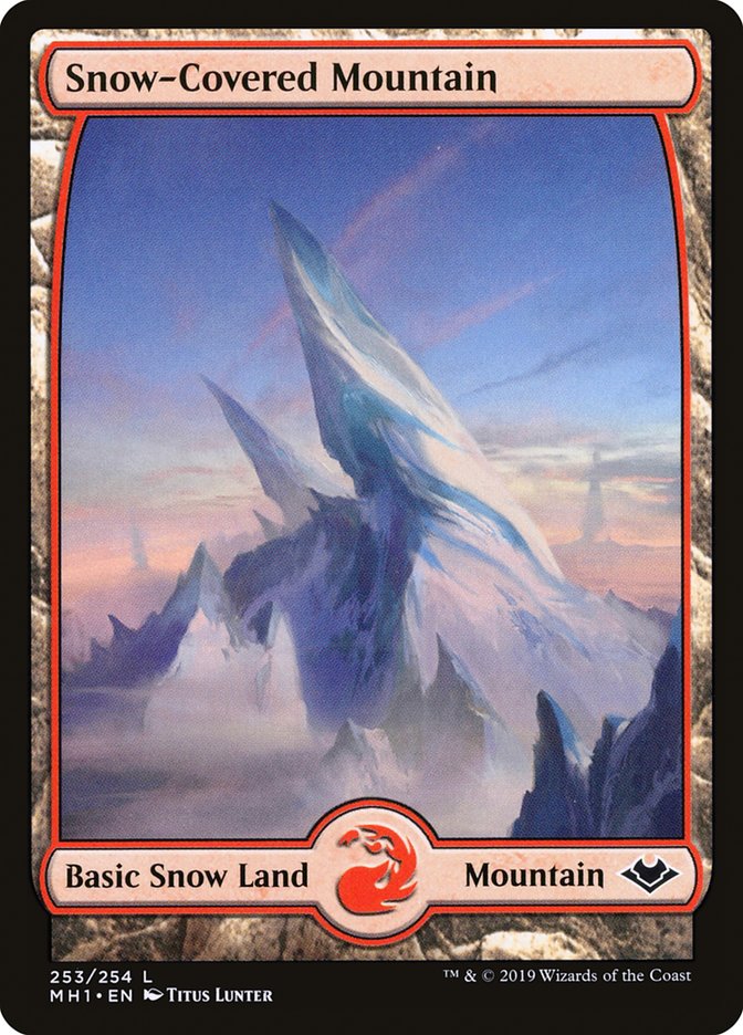 Snow-Covered Mountain [Modern Horizons] | All Aboard Games