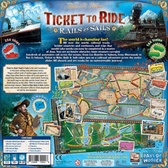Ticket To Ride - Rails & Sails | All Aboard Games