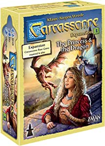 Carcassonne - 3: The Princess & The Dragon | All Aboard Games