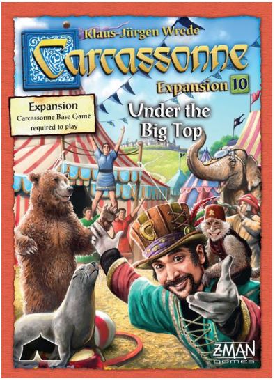 Carcassonne - 10: Under the Big Top | All Aboard Games