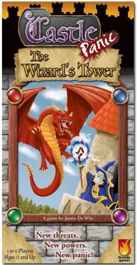 Castle Panic - The Wizard's Tower | All Aboard Games