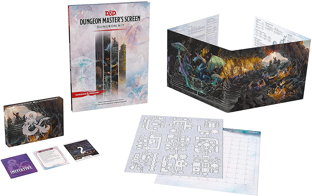 D&D - 5E: Dungeon Master's Screen - Dungeon Kit | All Aboard Games