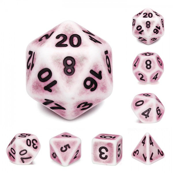 7pc Ancient Pink w/ Black - HDA13 | All Aboard Games
