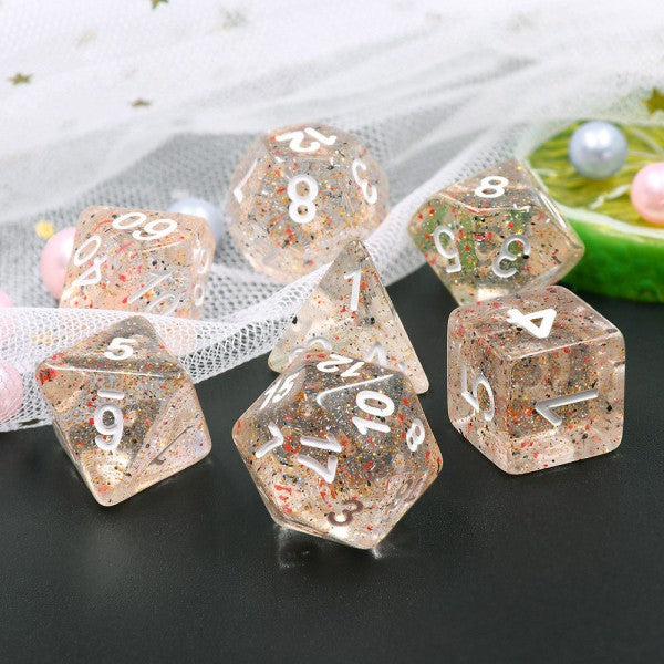 7pc Flakes Stardust w/ White - HDF04 | All Aboard Games