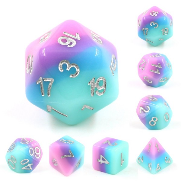 7pc 3-Layer Fey Bloom w/ Silver - HDL38 | All Aboard Games
