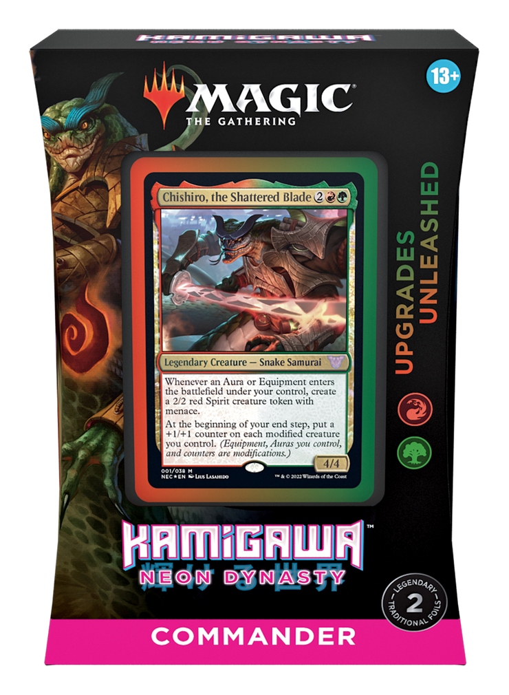 Magic - Kamigawa Neon Dynasty: Commander Deck [Upgrades Unleashed] | All Aboard Games