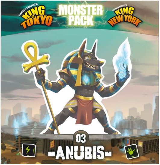 King of Tokyo - Monster Pack: Anubis | All Aboard Games