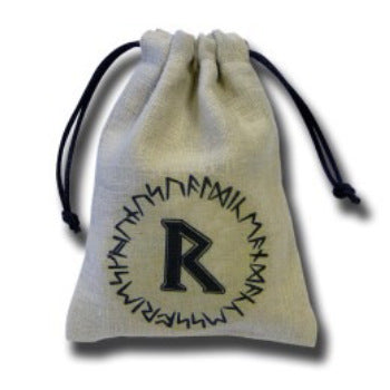 Dice Bag - Runic Beige | All Aboard Games