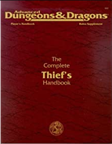D&D - 2E: The Complete Thief's Handbook | All Aboard Games