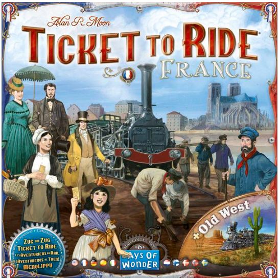 Ticket to Ride - France + Old West | All Aboard Games