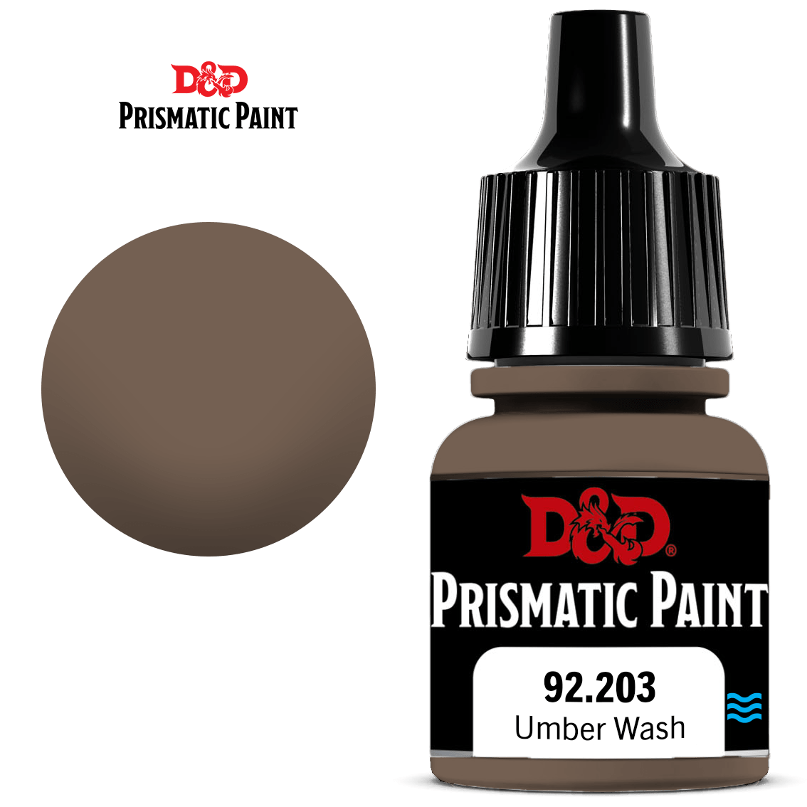 D&D - Prismatic Paint: Umber Wash | All Aboard Games