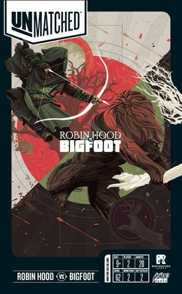 Unmatched - Robin Hood vs Bigfoot | All Aboard Games