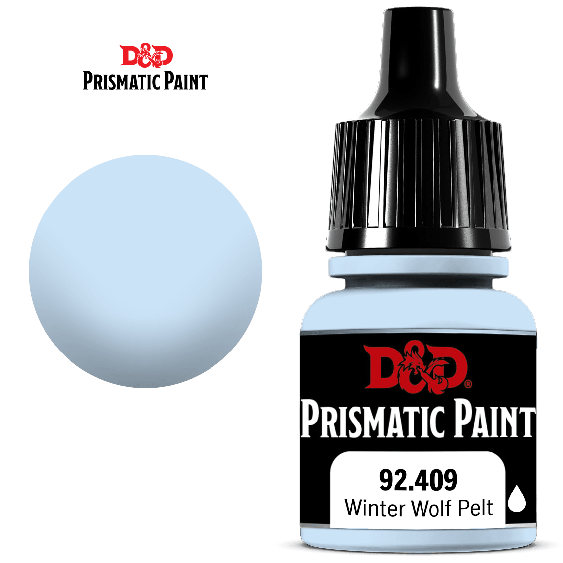 D&D - Prismatic Paint: Winter Wolf Pelt | All Aboard Games