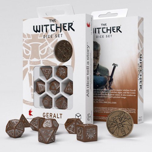 The Witcher - Geralt Dice Set: Roach's Companion | All Aboard Games