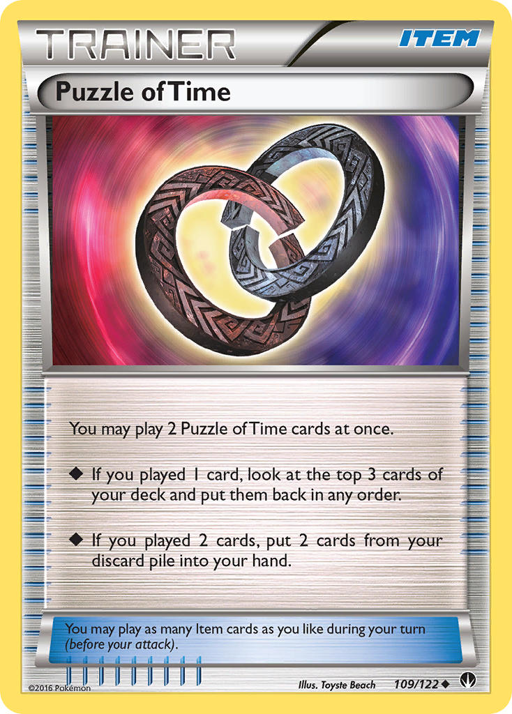 Puzzle of Time (109/122) [XY: BREAKpoint] | All Aboard Games