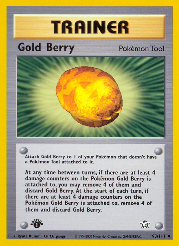 Gold Berry (93/111) [Neo Genesis 1st Edition] | All Aboard Games