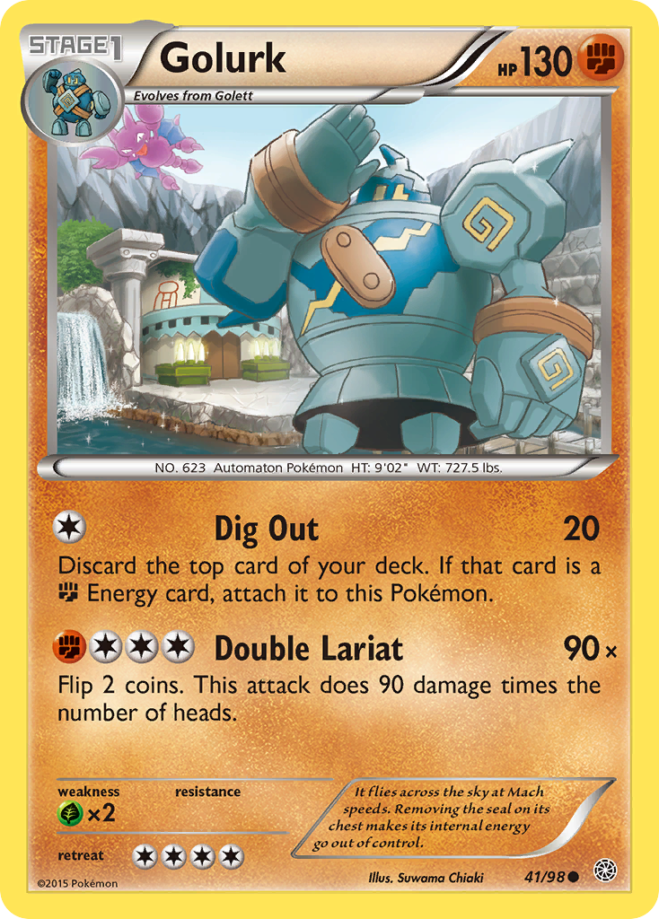 Golurk (41/98) [XY: Ancient Origins] | All Aboard Games