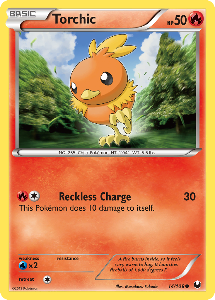 Torchic (14/108) [Black & White: Dark Explorers] | All Aboard Games