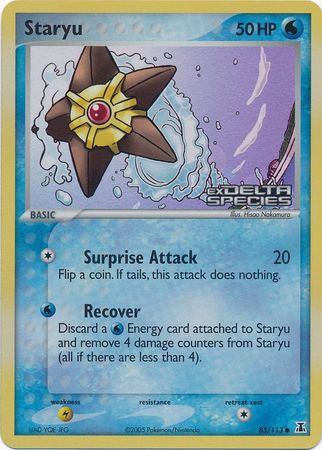 Staryu (85/113) (Stamped) [EX: Delta Species] | All Aboard Games