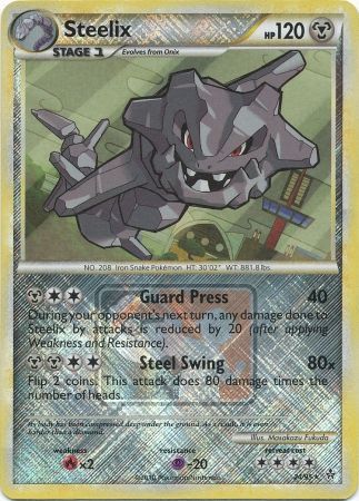 Steelix (24/95) (League Promo) [HeartGold & SoulSilver: Unleashed] | All Aboard Games