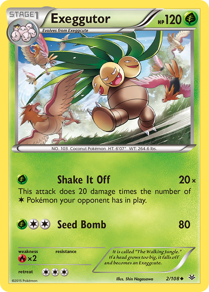 Exeggutor (2/108) [XY: Roaring Skies] | All Aboard Games