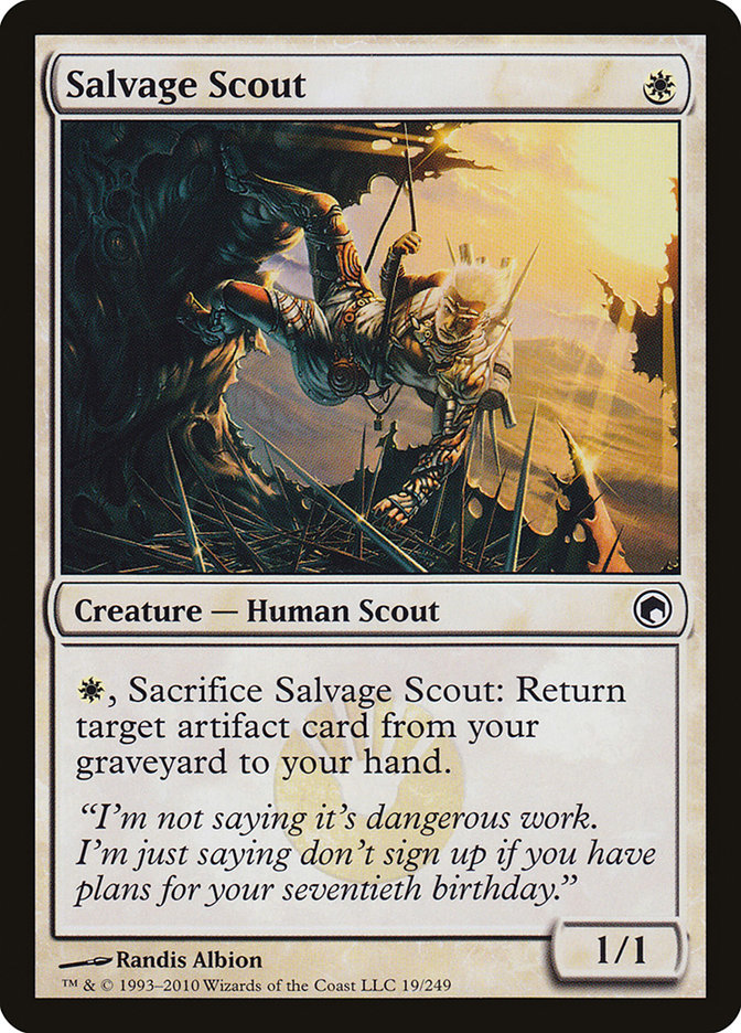 Salvage Scout [Scars of Mirrodin] | All Aboard Games