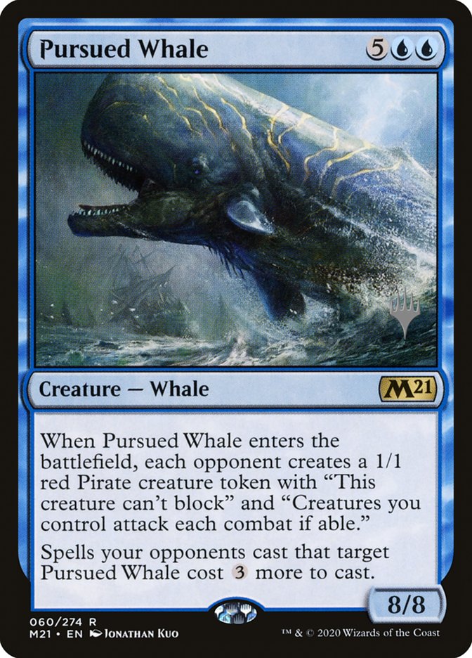Pursued Whale (Promo Pack) [Core Set 2021 Promos] | All Aboard Games