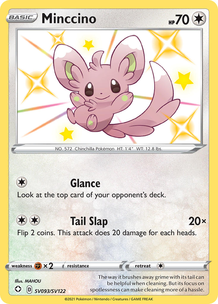 Minccino (SV093/SV122) [Sword & Shield: Shining Fates] | All Aboard Games