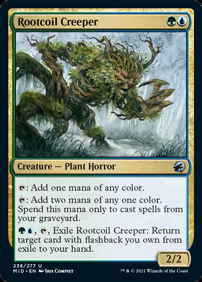Rootcoil Creeper [Innistrad: Midnight Hunt] | All Aboard Games