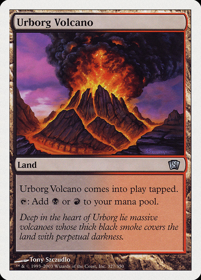 Urborg Volcano [Eighth Edition] | All Aboard Games