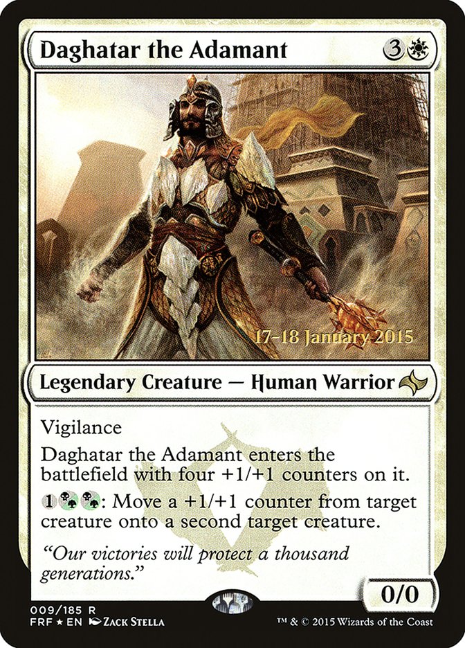 Daghatar the Adamant  [Fate Reforged Prerelease Promos] | All Aboard Games