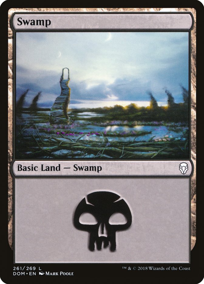 Swamp (261) [Dominaria] | All Aboard Games