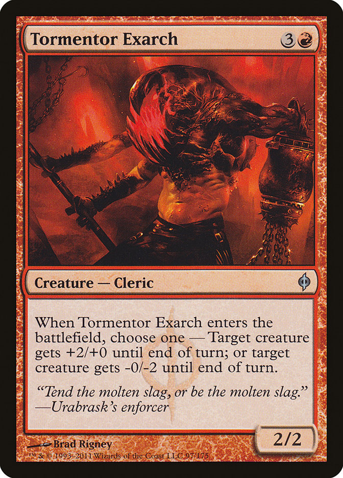 Tormentor Exarch [New Phyrexia] | All Aboard Games