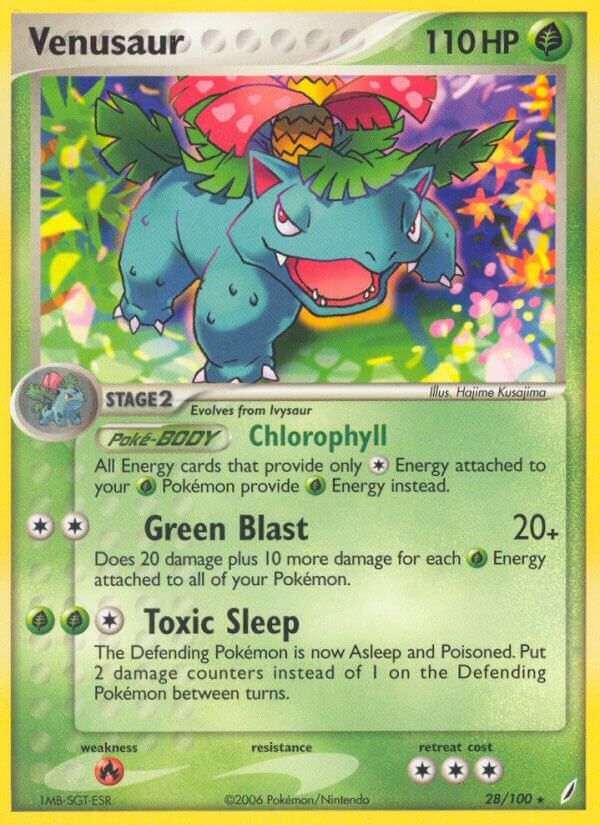 Venusaur (28/100) (Theme Deck Exclusive) [EX: Crystal Guardians] | All Aboard Games