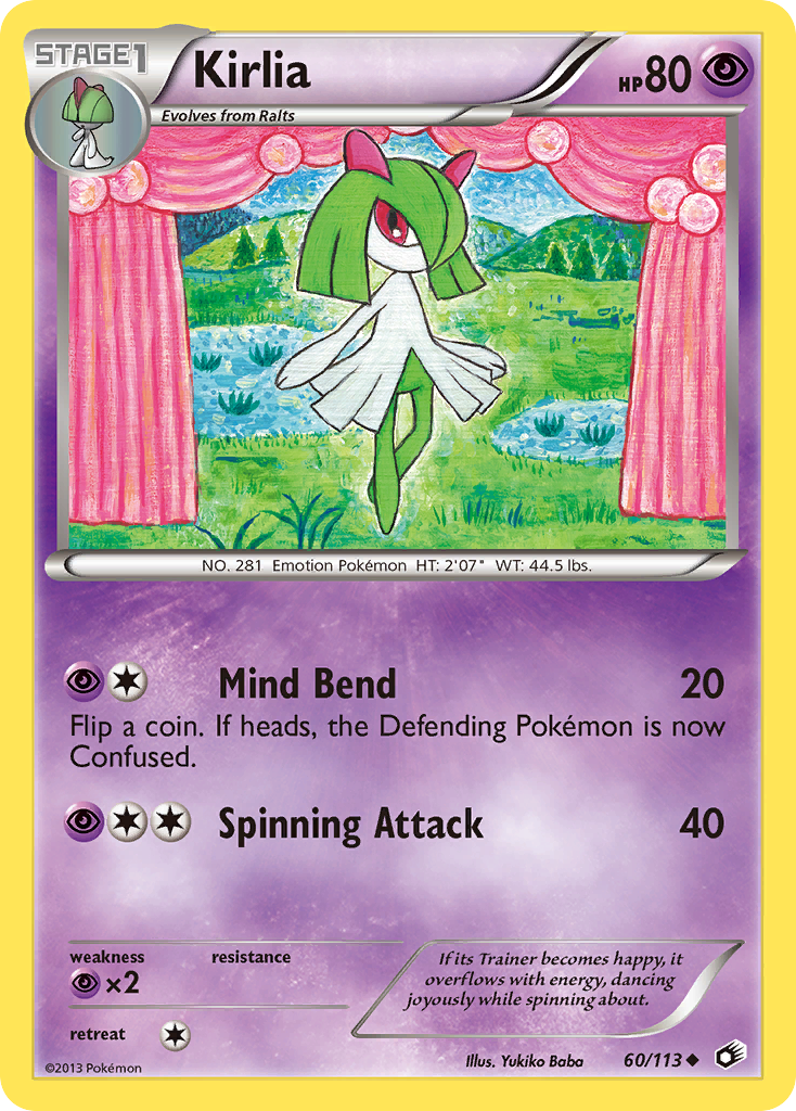 Kirlia (60/113) [Black & White: Legendary Treasures] | All Aboard Games